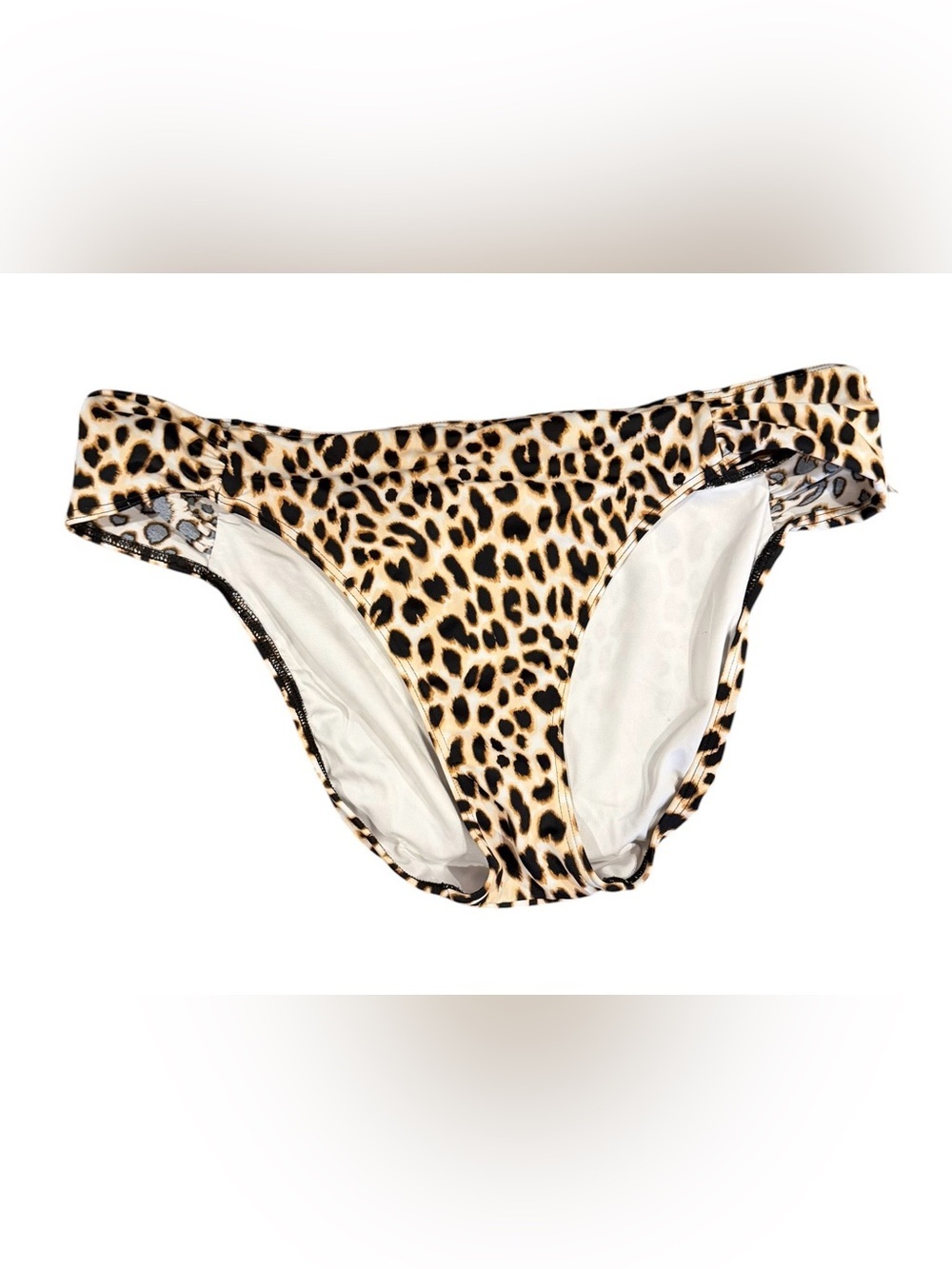 Victoria’s Secret Pink Leopard Bikini Bottom NWOT Large